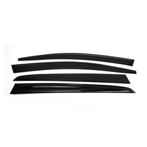 Volkswagen Golf Wind Deflector - Omac - Acrylic 4 Pcs - Black - '03-'09 Volkswagen Golf Wind Deflector - Omac - Acrylic 4 Pcs - Black - '03-'09